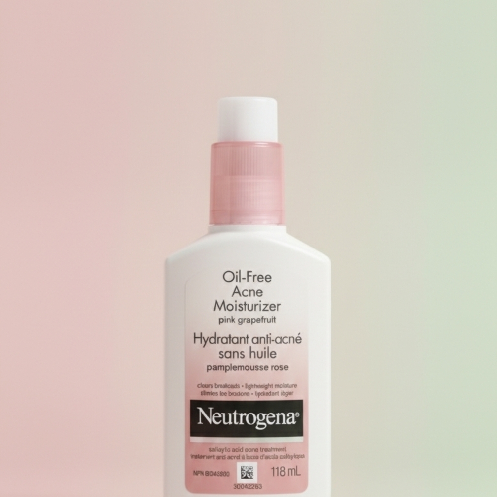 NEW Neutrogena Pink Grapefruit Oil-Free Acne Moisturizer